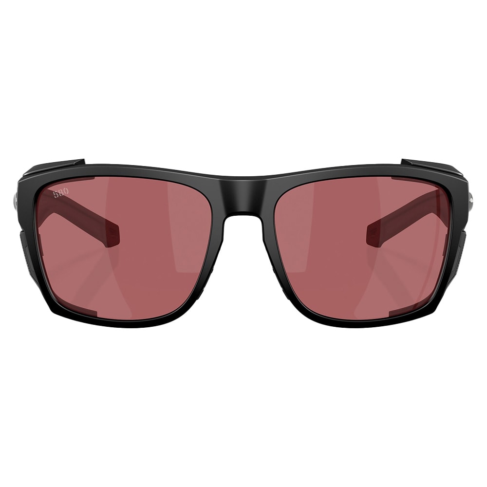 Costa Del Mar King Tide 6 Matte Black Frame Rose 580G Lens 06S9112-91120858 - Main Image