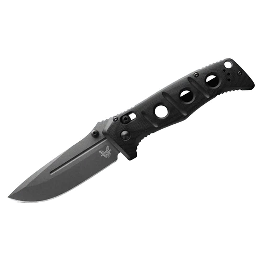 Benchmade Sibert Adamas AXIS Stud Drop-Point Black G10 Knife 275GY-1