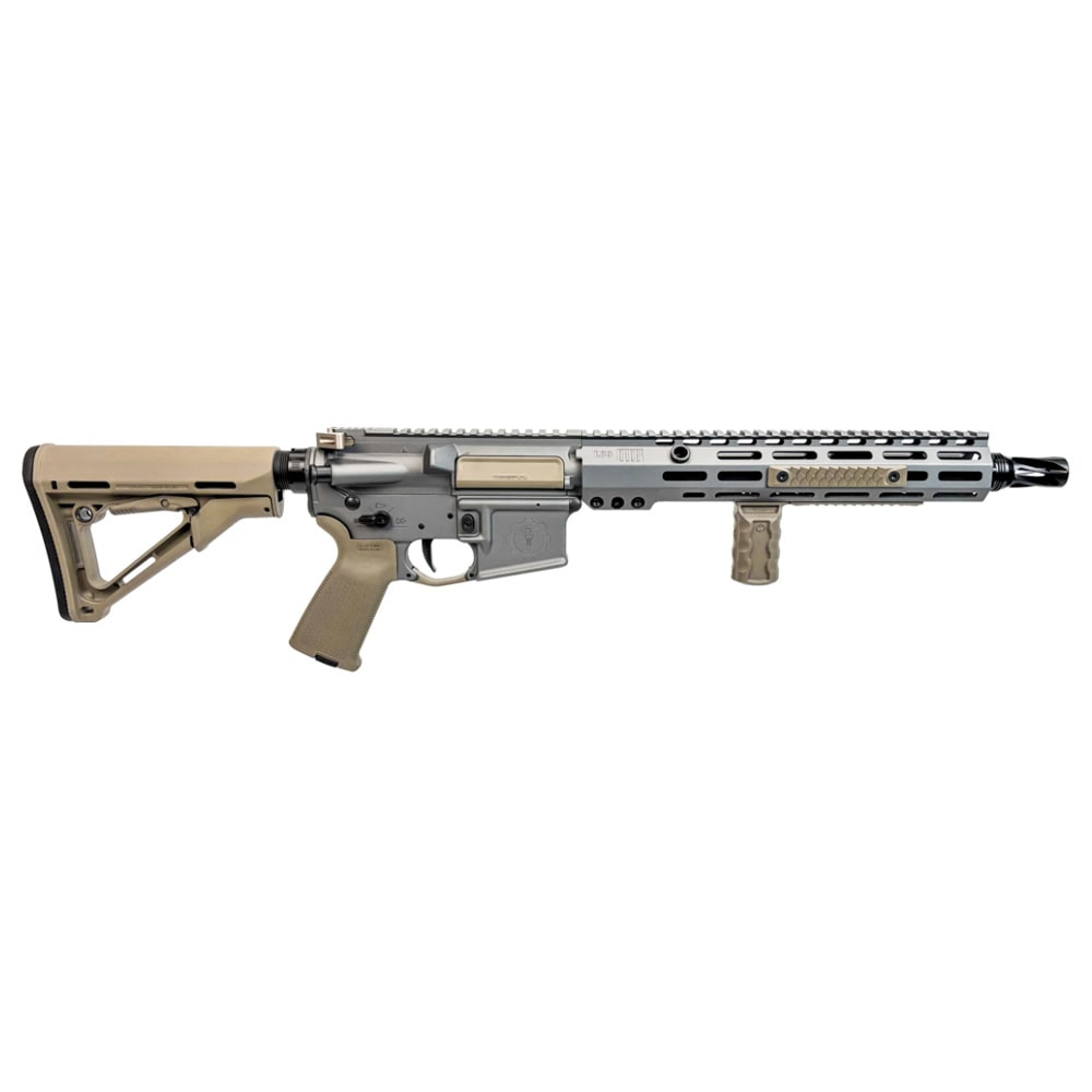 Sons of Liberty Gun Works Sage Dynamics Pistol 12 .5" Bbl 5.56 P3 CL L2S Trigger LCH A5 System Magpul w/Railscales LP-SAGE-556-125-A2-PISTOL-GRAY-CK - Main Image