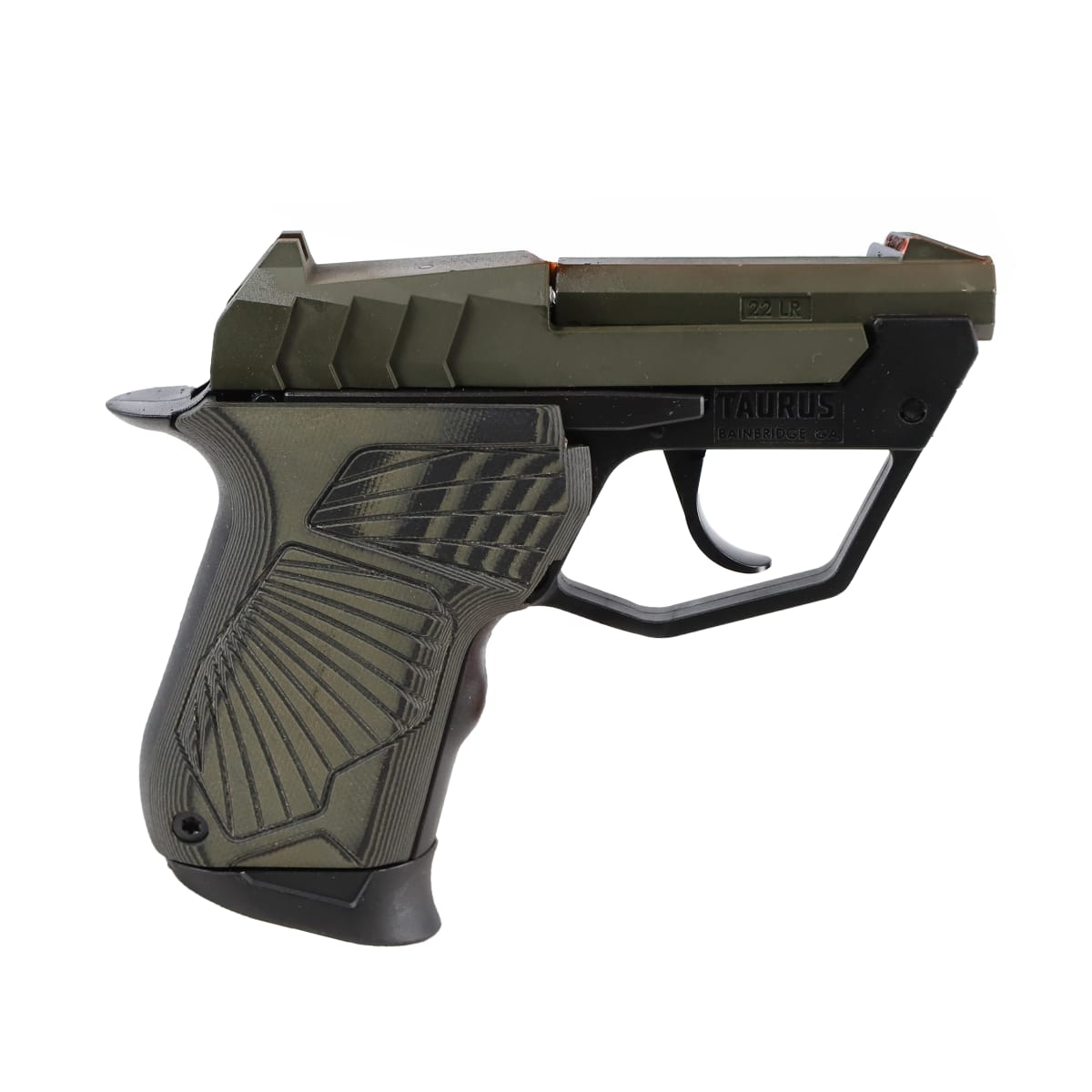 Taurus 22TUC .22 LR 2.5" Bbl VZ Grips OD Green Pistol w/(1) 9rd Mag 1-22TUC13-ODG - Main Image
