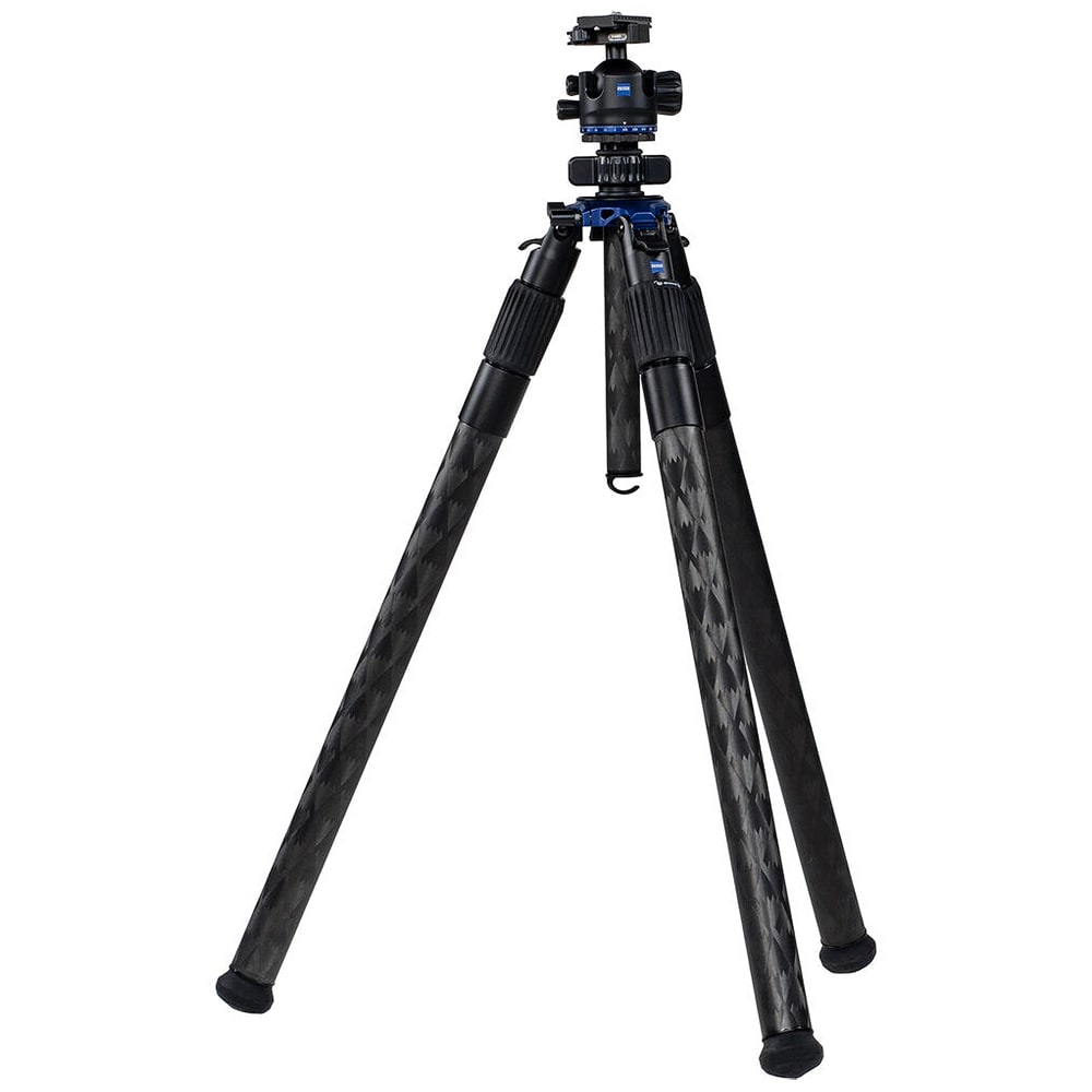 Zeiss Max-Duty L Kit w/Low-Prof 55mm Ball Head, 90 Deg Adj, Single-Pt Adj, Sys for Inverted, 3-Sec Legs (36/40/44mm Dia) Tripod Kit 000000-2708-866