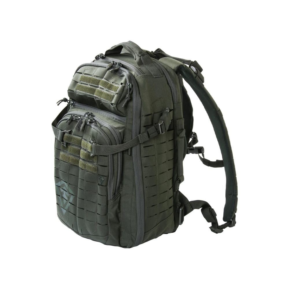 First Tactical Tactix Half-Day 27L OD Green Backpack Plus w/ Shovel Backboard, Lynx Laser-Cut Platform MOLLE/PALS Compatible 180036-830-1SZ - Main Image