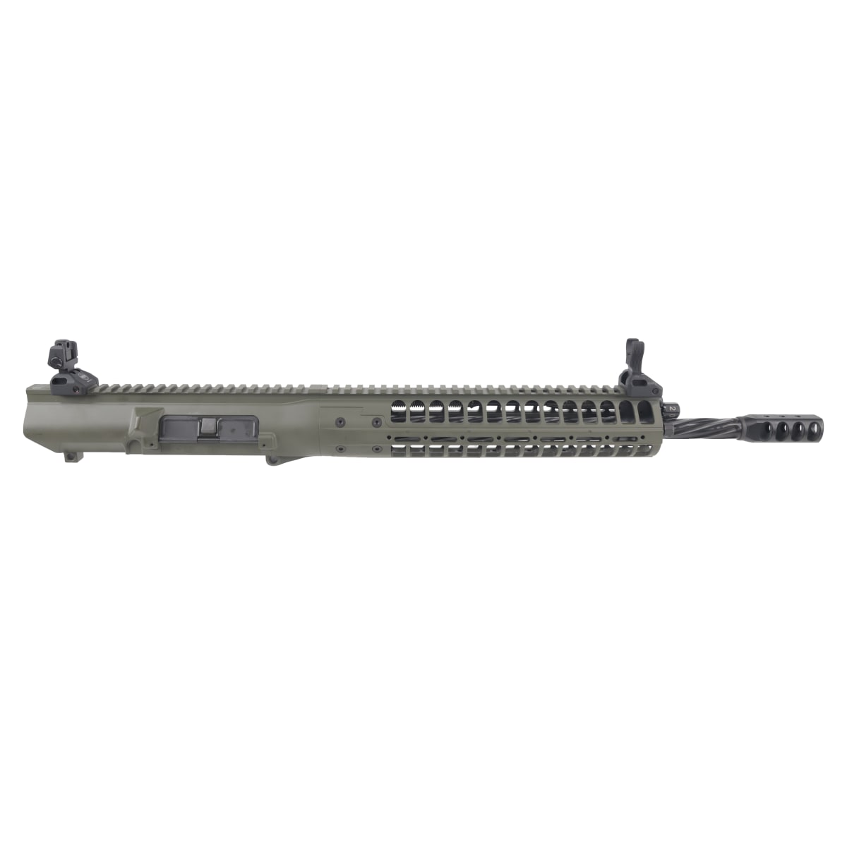 LWRC REPR MKII 7.62mm NATO 16.1" 1:10" 5/8x24 Spiral Fluted Bbl OD Green CA Compliant Complete Upper Receiver REPRMKIIU7ODGF16SC