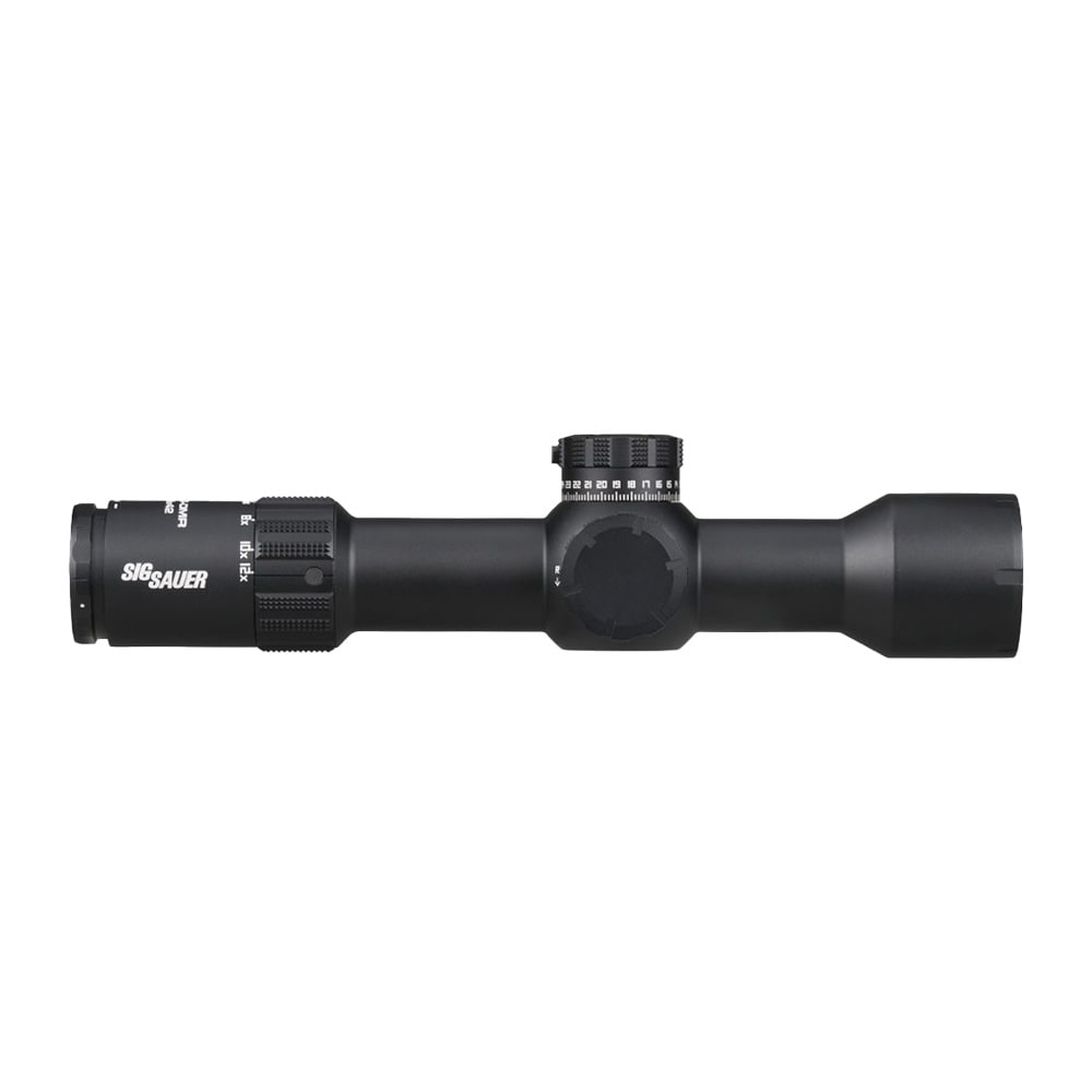 Sig Sauer TANGO-DMR 2-12X42mm 34mm FFP MRAD Milling 2.0 Illum Reticle 0.1 MRAD Locking Adj Black Riflescope w/Side Focus SOTD62112
