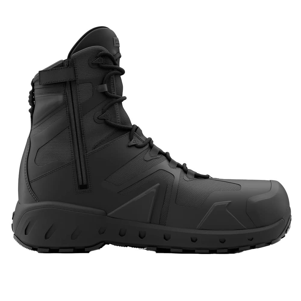 First Tactical Men's AERO-TAC 8" Side-Zip Composite Safety Toe Boots Black 165926-019 - Main Image