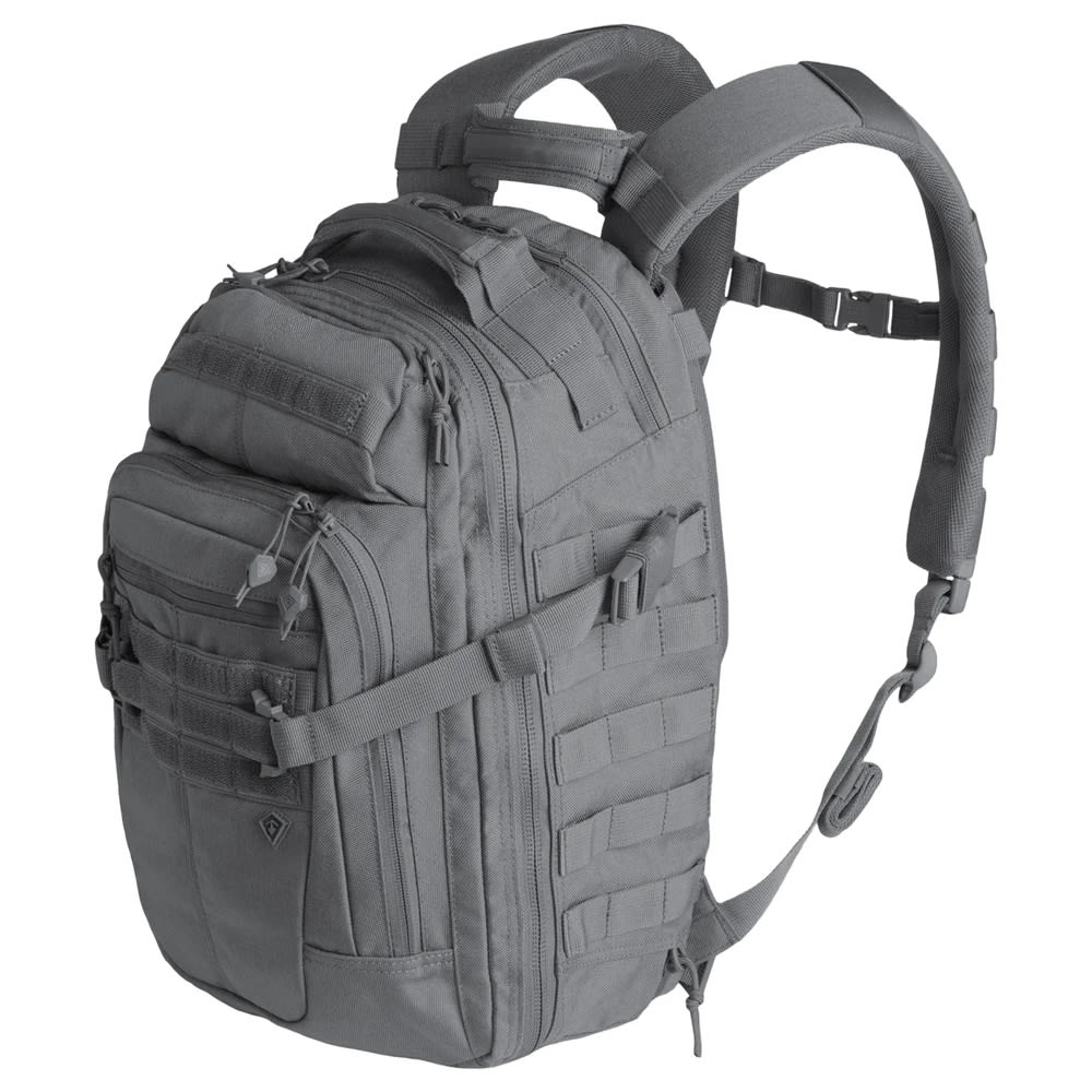 First Tactical Specialist Half-Day 25L Wolf Grey Backpack w/ Shovel Backboard & YKK Zippers 180006-036-1SZ - Main Image