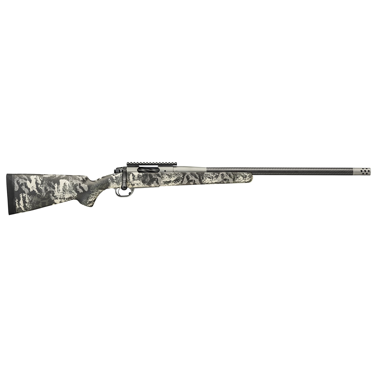 Springfield Armory Model 2020 Boundary 6.5 PRC 24" CF Bbl Camo Rifle w/Carbon Fiber Stock, Pic Rail, Radial Brake, 3rd Internal Mag BAB92465PRCCFY - Main Image
