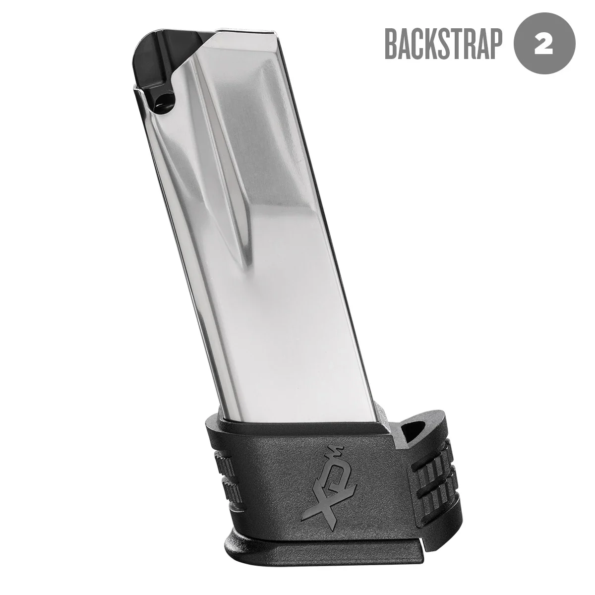 Springfield Armory XD(M) 9mm 19rd Black Compact Magazine w/Sleeve for Backstrap 2 XDM50192 - Main Image