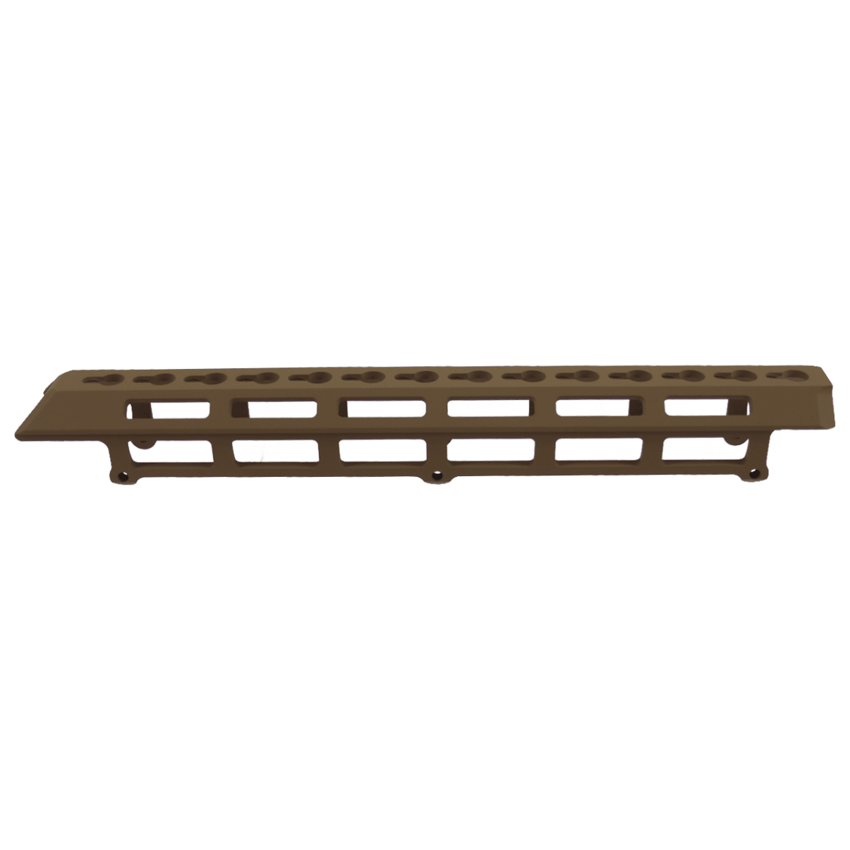 Accuracy International Mid Forend (Fits Entire Forend of AT-X Short Action Short Chassis 12.1" Long) M-LOK Dark Earth Bridge Module 30572-DE - Main Image