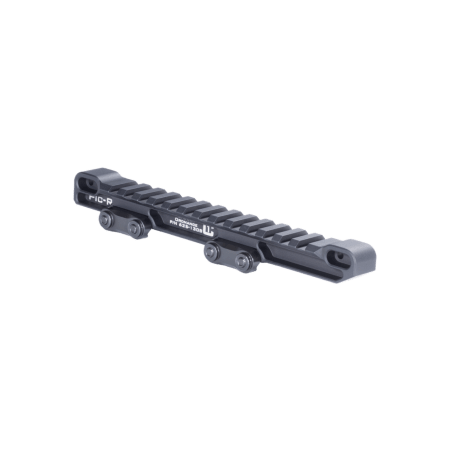 Badger Ordnance Condition One Pic-R .625" Tall Aluminum Black Riser Rail 625-130B - Main Image