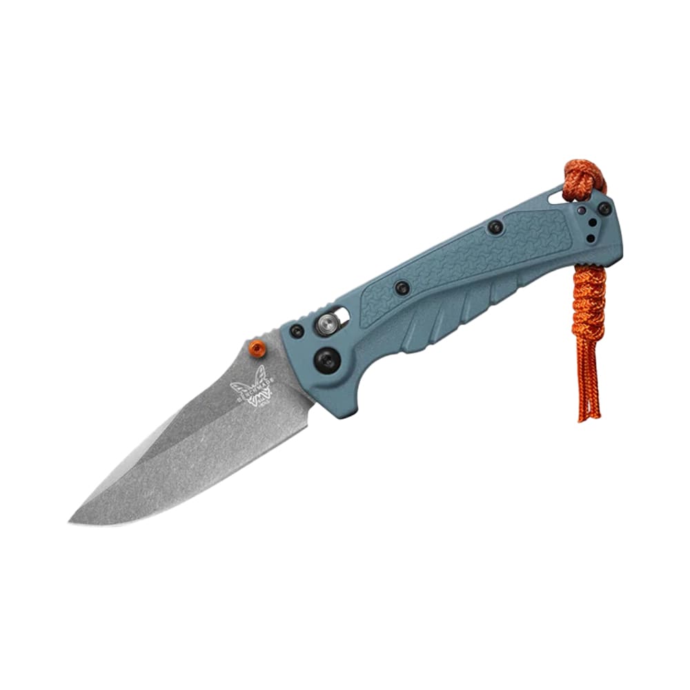Benchmade Mini Adira AXIS Drop-Point Depth Blue Grivory Drop-Point Knife 18065