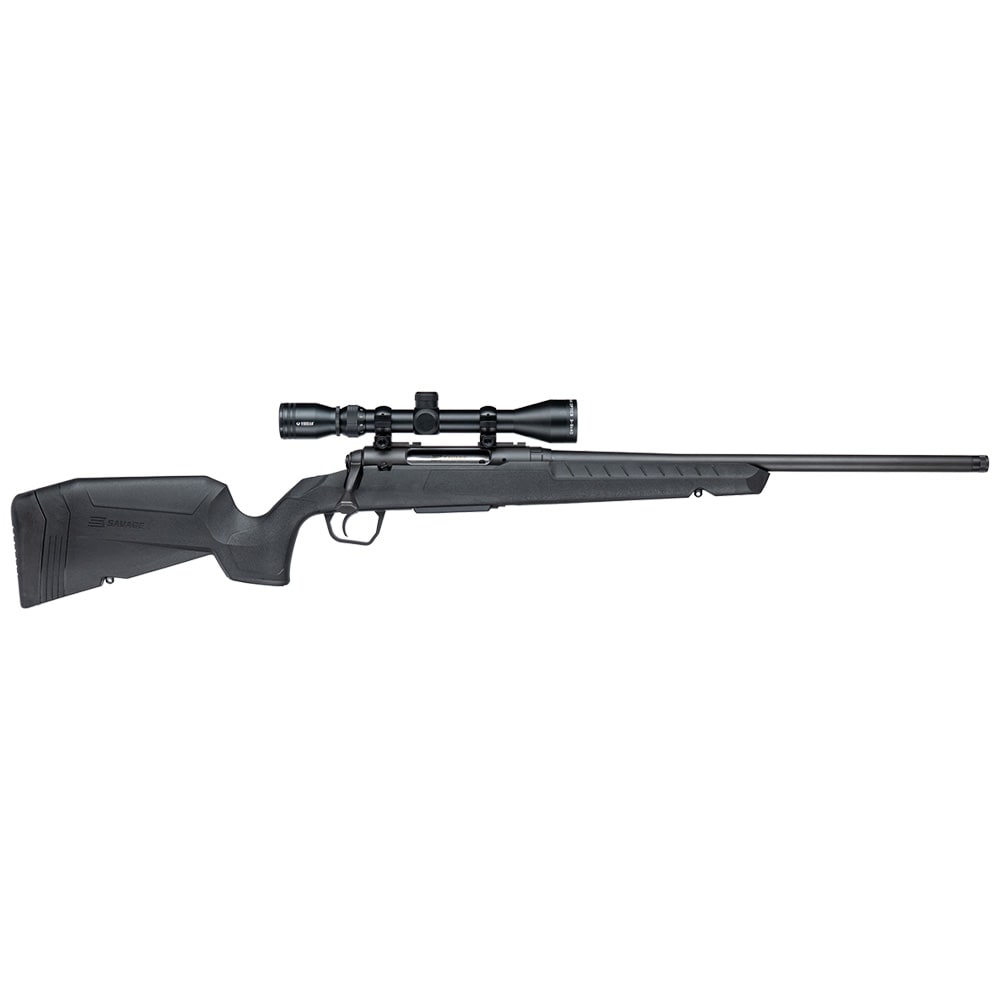 Savage Arms G4 Axis XP .308 WIN 1:10" 5/8x24 20" Heavy Sporter Bbl Carbon Steel/Synth Matte BLK Rifle w/3-9x40 Scope 33080 - Main Image