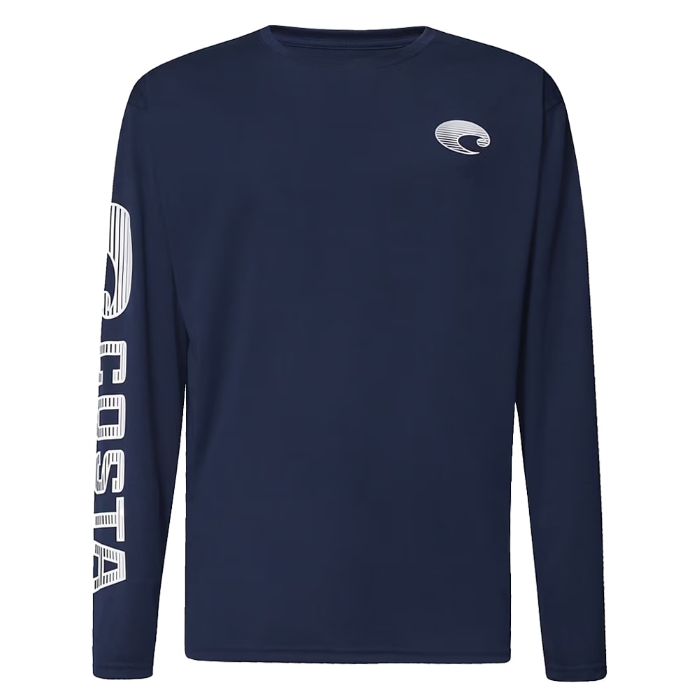 Costa Del Mar Lifestyle Technical Crew T-Shirt Mens Navy FQA400035-602 - Main Image