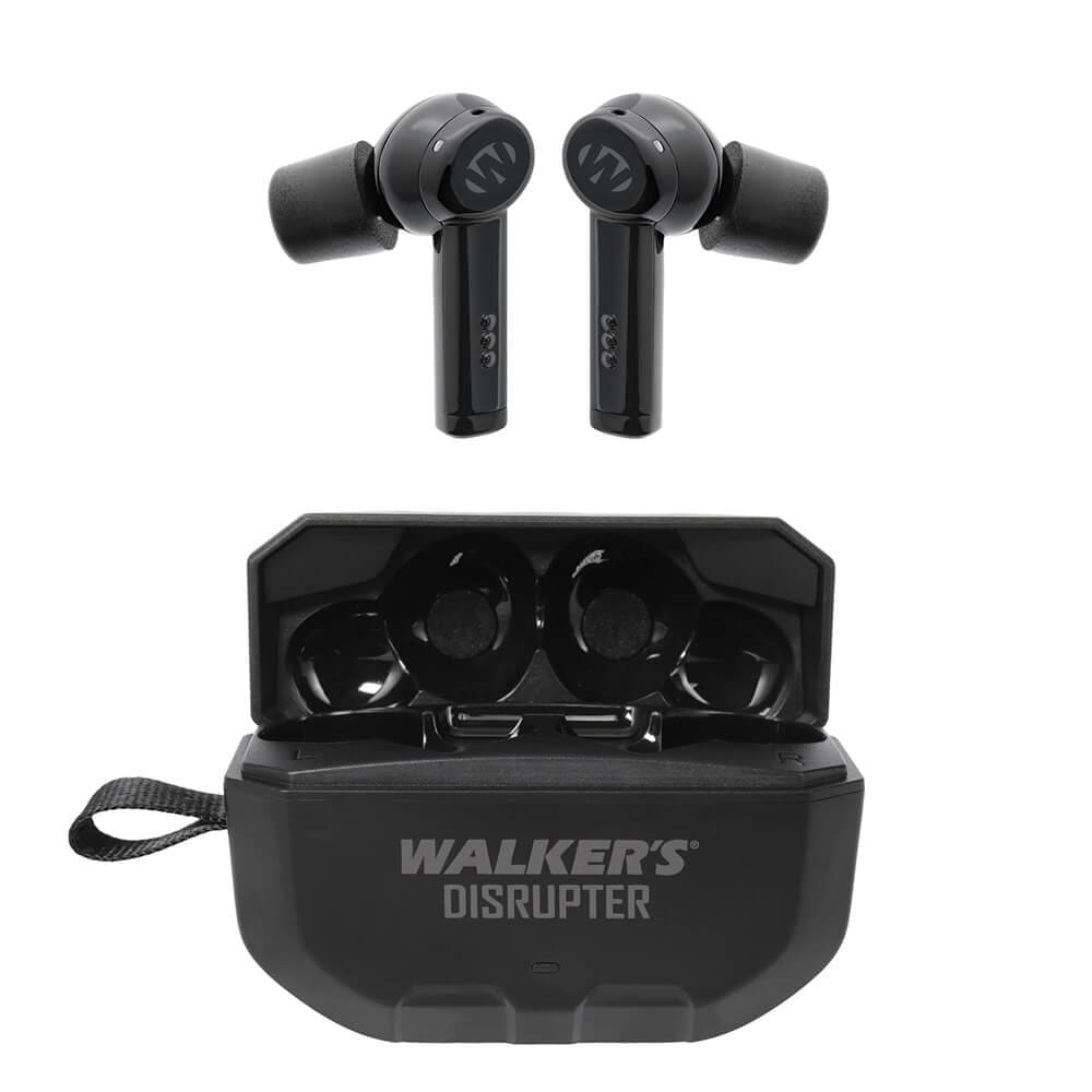 Walker's Disrupter Bluetooth Rechargeable NRR 24db Ear Buds GWP-DSRPT