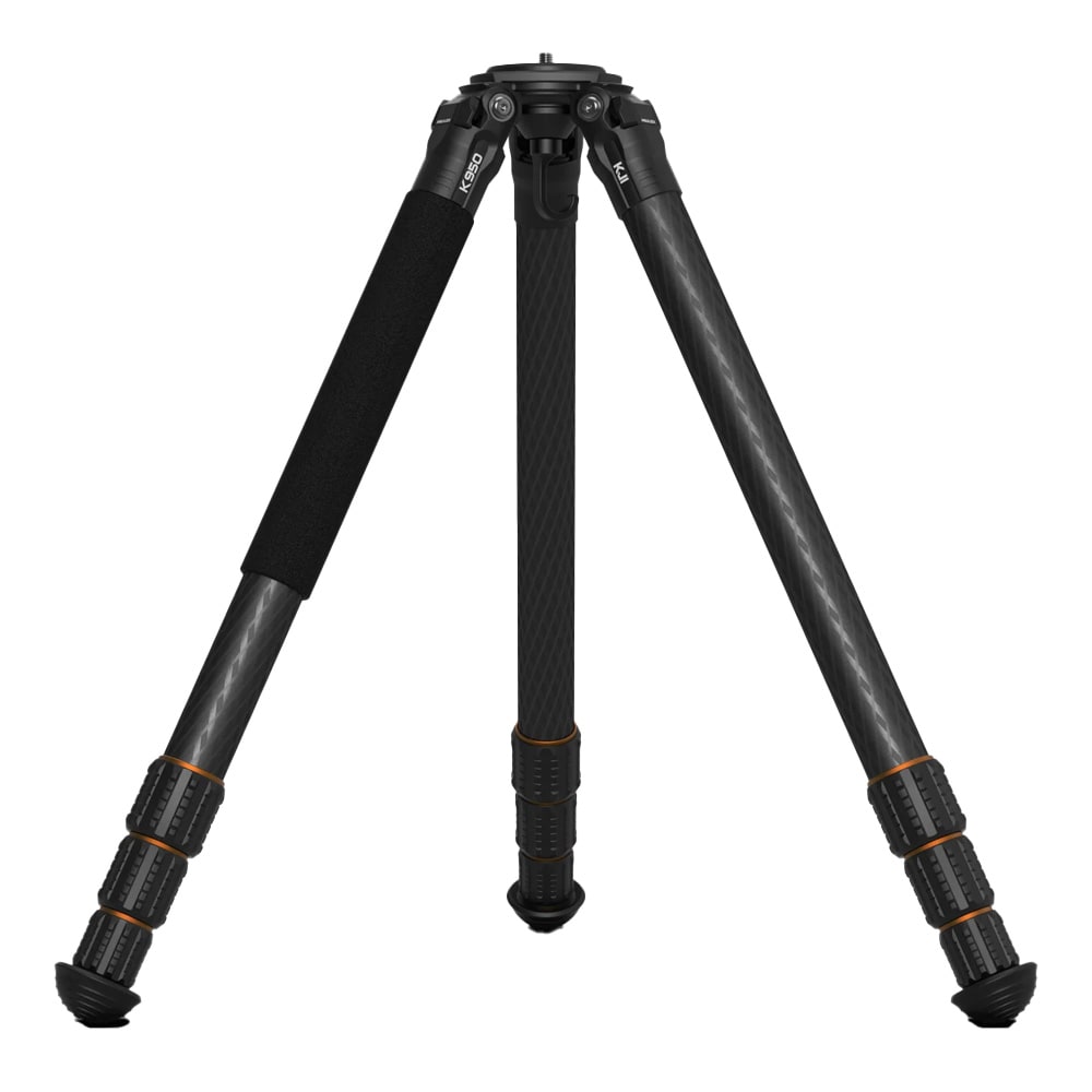 KJI Tripods K950 Anodized Carbon Fiber Twist Lock Tripod KJ85010 - Main Image