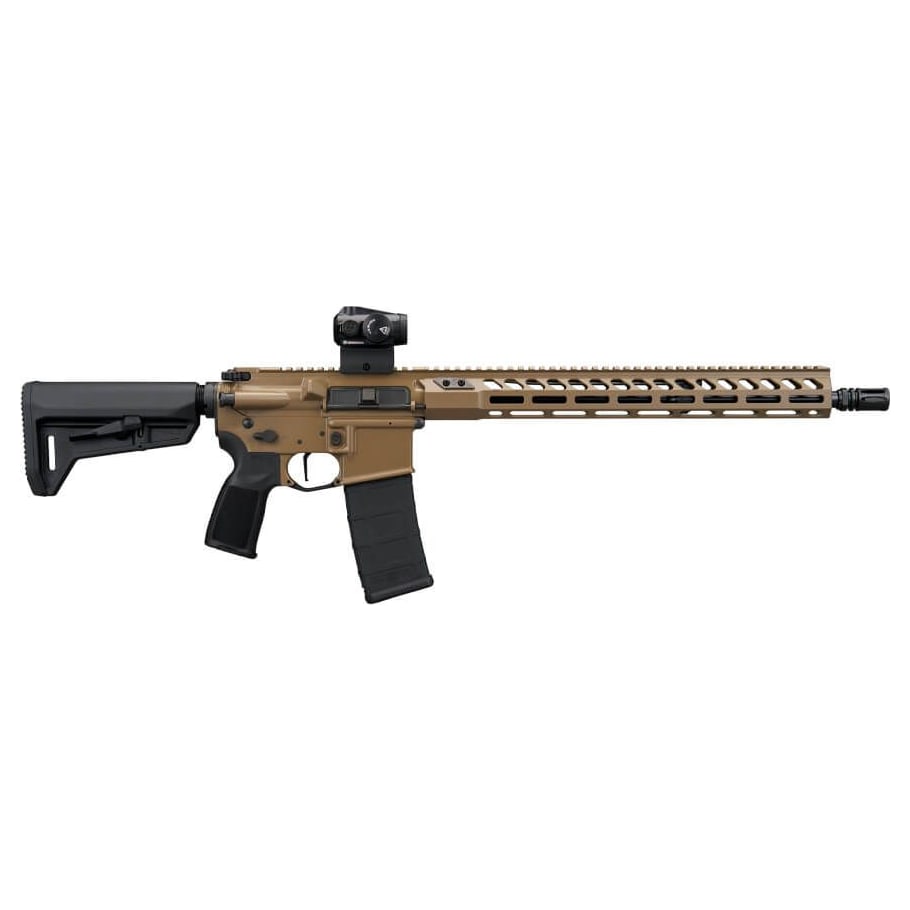 Sig Sauer M400 Forge 5.56 Nato Rifle 16"Bbl CHF w/ Romeo-MSR Gen II Telescoping Stock Two-Stage Trigger MLOK Hg 1x30Rd Mag RM400-556N-16B-FORGE-FDE - Main Image