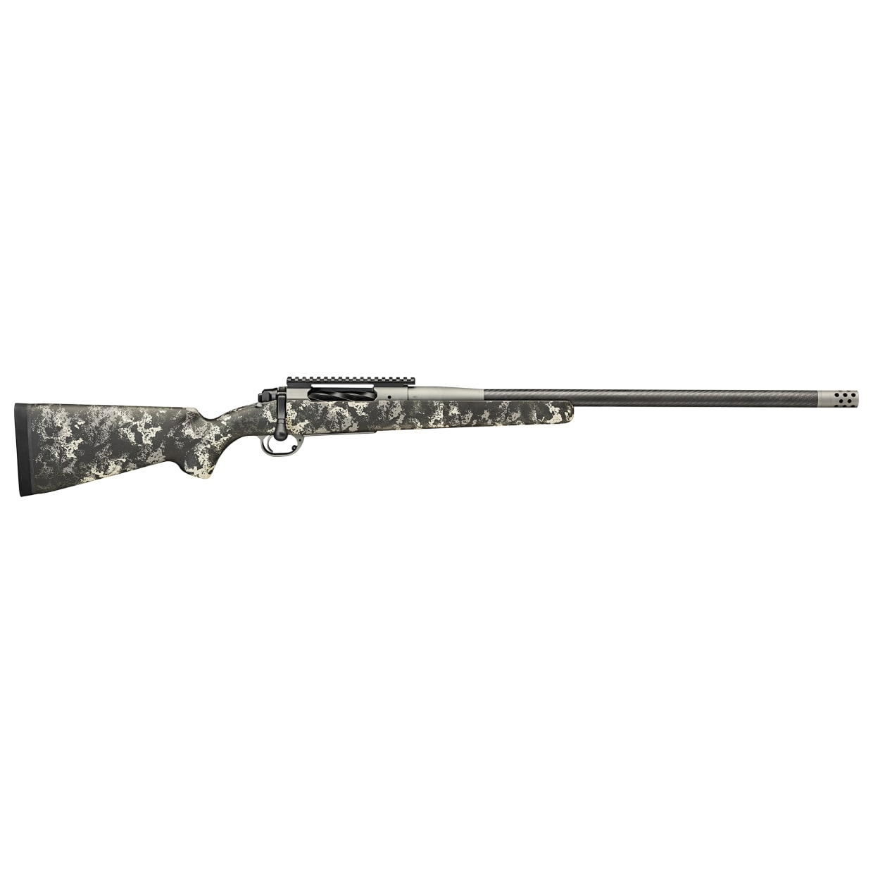 Springfield Armory Model 2020 Boundary 7mm PRC 20" CF Bbl Camo Rifle w/Carbon Fiber Stock, Pic Rail, Radial Brake, 3rd Internal Mag BAB9247PRCCFY - Main Image