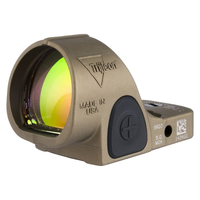 Trijicon SRO 5.0 MOA Adjustable LED Coyote Brown Anodized Red Dot SRO3-C-2500022