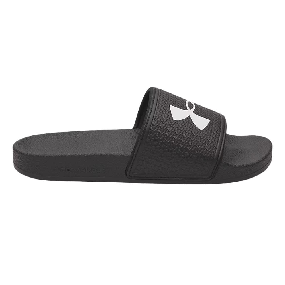 Under Armour Women's ARMR Slide Sandals Black/White 6007532-00100 - Main Image
