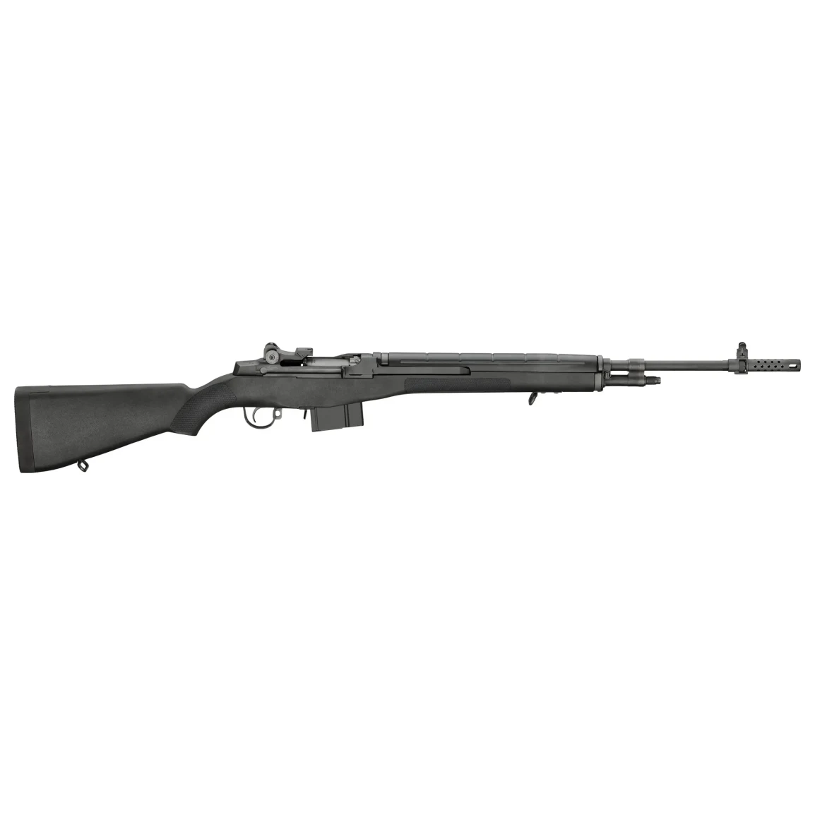 Springfield Armory M1A Standard .308 Win 22" Bbl Black CA Compliant Rifle w/ Match Blade Sights, 1x10rd Mags MA9106CA - Main Image