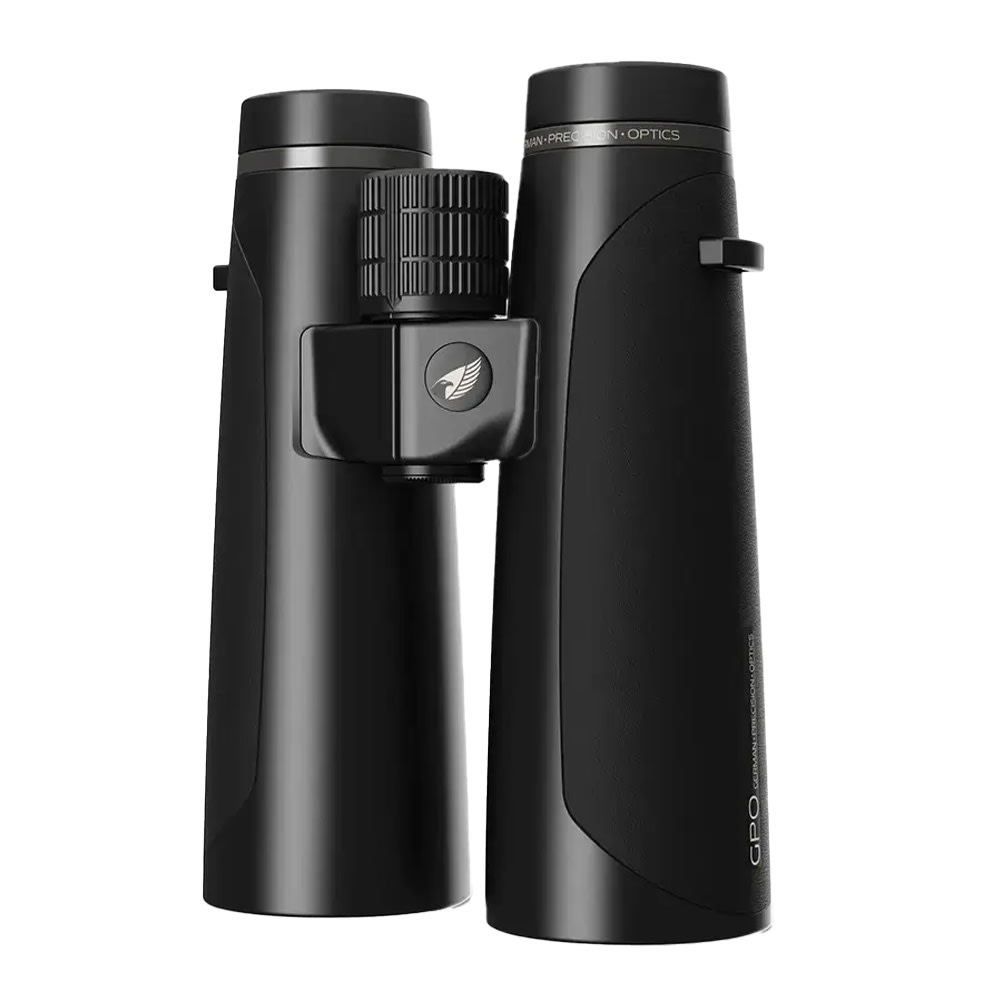 German Precision Optics GPO Passion 12.5x50 HD Charcoal Black OPEN BOX Binocular w/Adapter B680 B680 - Main Image