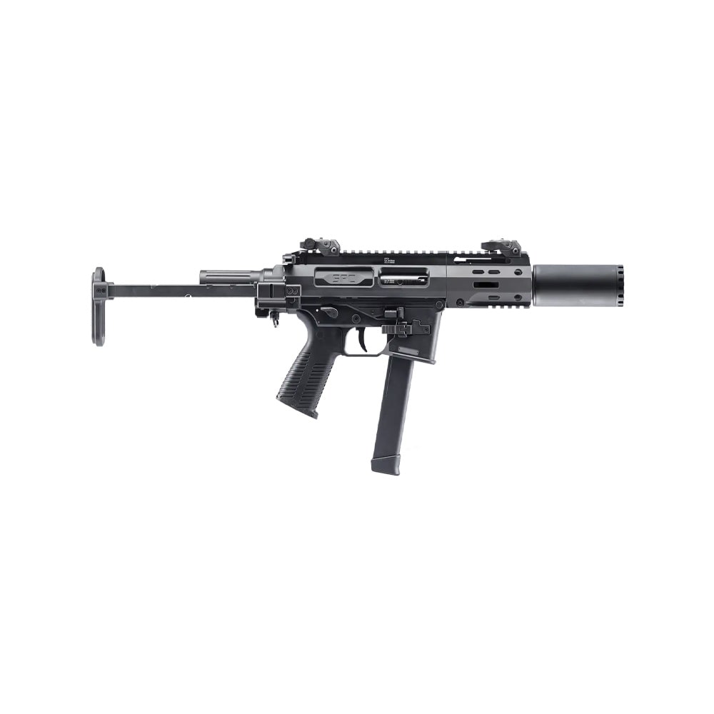 B&T SPC9-SD PDW 9x19mm 4.5" Bbl Glock Lower Tele Stock SPC9 SMG Series SBR (NFA) BT-SPC9SD-C-G-SBR-TELE - Main Image