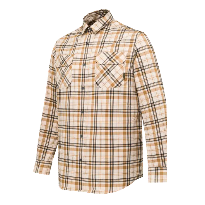 Beretta Cadet Flannel Shirt Frontier Ivory Check XXXL LU991T243501D9XXXL