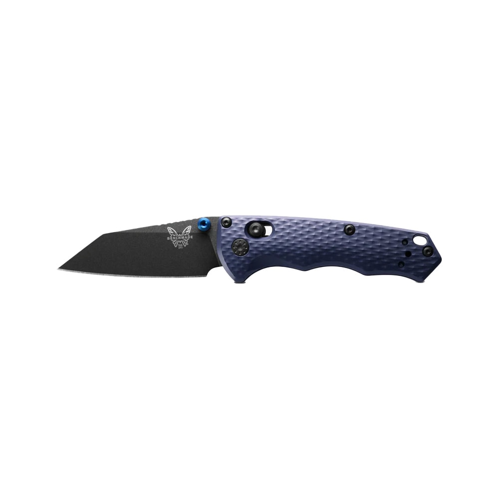 Benchmade Full Immunity AXIS Crater Blue Aluminum Wharncliffe Knife 290BK