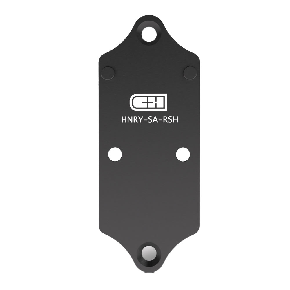 C&H Precision Henry SA Lever Gun Plate For Trijicon(RMR/SRO/RMR Hd)Holosun(407C/507C/507Comp/508T) C&H(EDCXl/Comp/Comp Max)&Olight OsightX HNRY-LA-RSH - Main Image