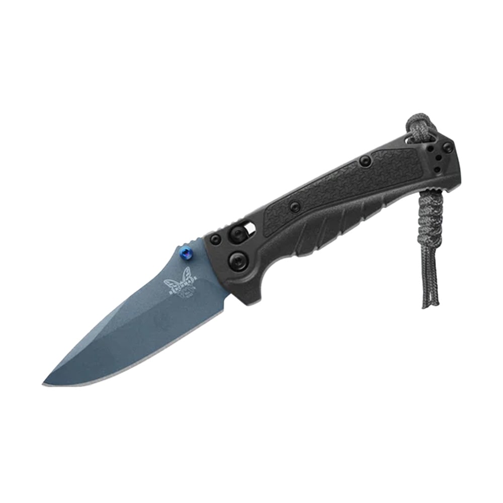 Benchmade Mini Adira AXIS Drop-Point Tempest Gray Drop-Point Knife 18065BT-01