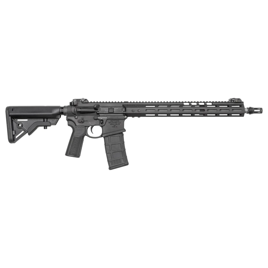 Noveske N4 Recon Lo-Pro 5.56mm 1/2x28 1:7 SS 16" Bbl Pig Pen FH NSR-15 M-LOK Love Handle NSS Trigger Bravo Stock Type 23 Grip Black Rifle 2000563 - Main Image