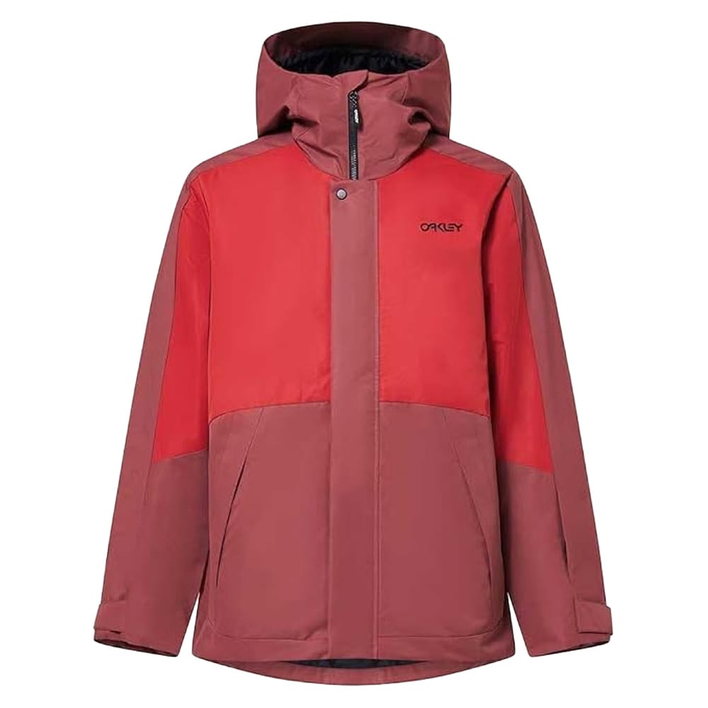 Oakley Men's Flame Red/Rosewood L Snow Range RC Jacket 2.0 FOA406098-97X-L - Main Image