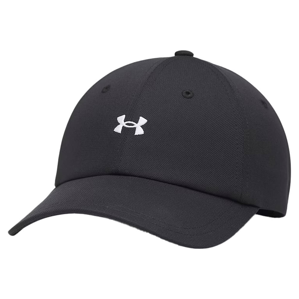 Under Armour Women's Blitzing Low Adjustable Hat Black/White Size OSFM 6009335-001001 - Main Image