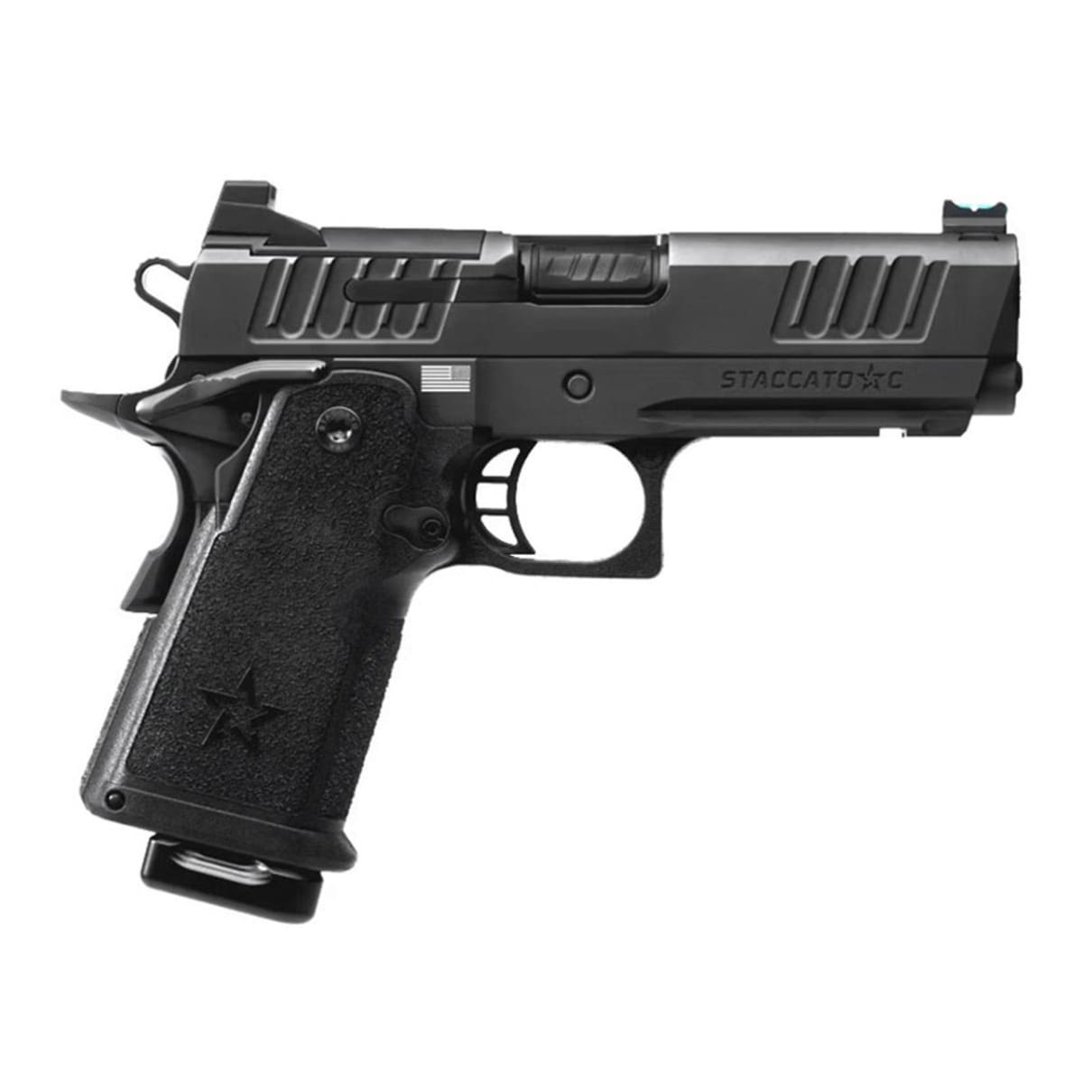 Staccato C Carry + Duty V3 C Optic Ready DLC Barrel (Curv Trig) w/ X-Series Serrs DLC/DLC Frm/Fnsh 15-1501-000102-01