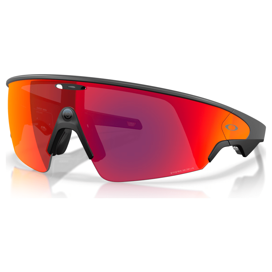 Oakley META Vanguard Black w/Prizm Road Rectangle Shield - Toric Lens 6.25x4.24 Nylon (Semi-Rimless) Sunglasses OW8001-01