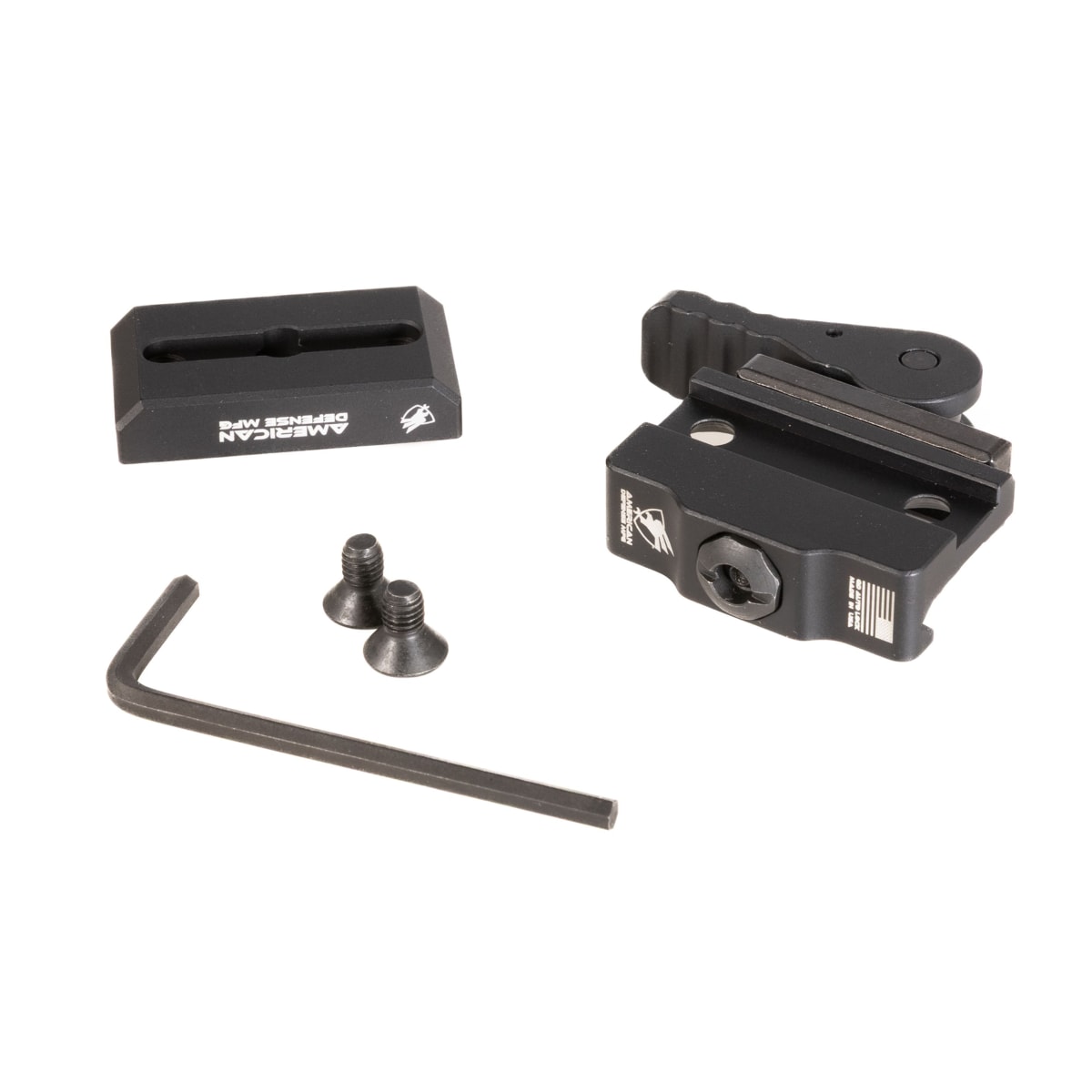 ADM AD-VTA Vortex Tripod Adapter Kit w/AD-170-S QD Picatinny Mount AD-VTA-BLK-PIC