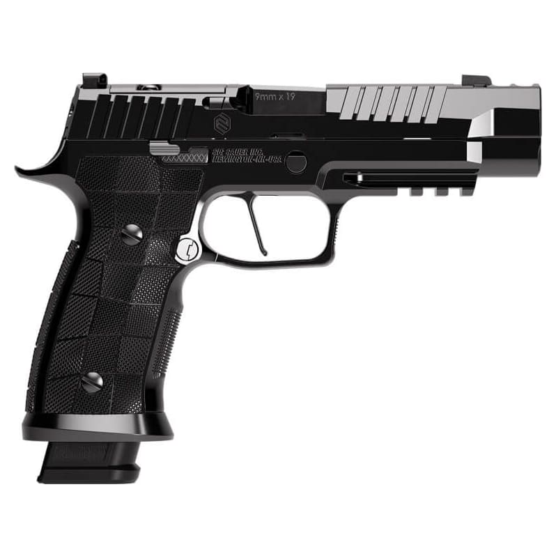 Sig Sauer P320 Reserve 9mm 3.9" Bbl Comp Striker X-Ray 3 SXG Optics Ready CW High Polish DLC Grip Pistol w/(3) 10rd Mags 320SXGF-9-CW-RES-10 - Main Image