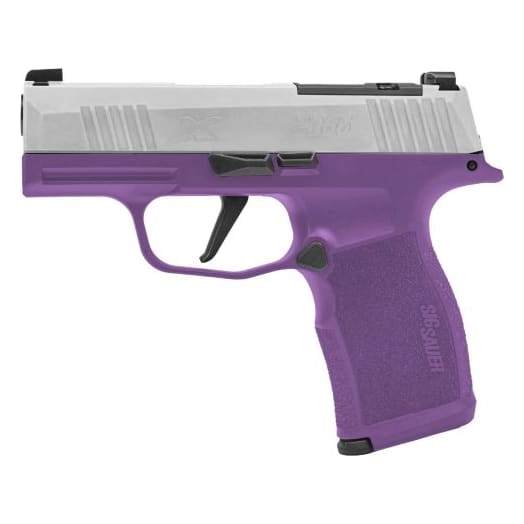Sig Sauer P365-X Series Purple Rain 9mm 3.1"Bbl Optics Ready Handgun w/ Xray-3 Sights & 2x12rd Steel Magazines 365X-9-TXR3-PR - Main Image