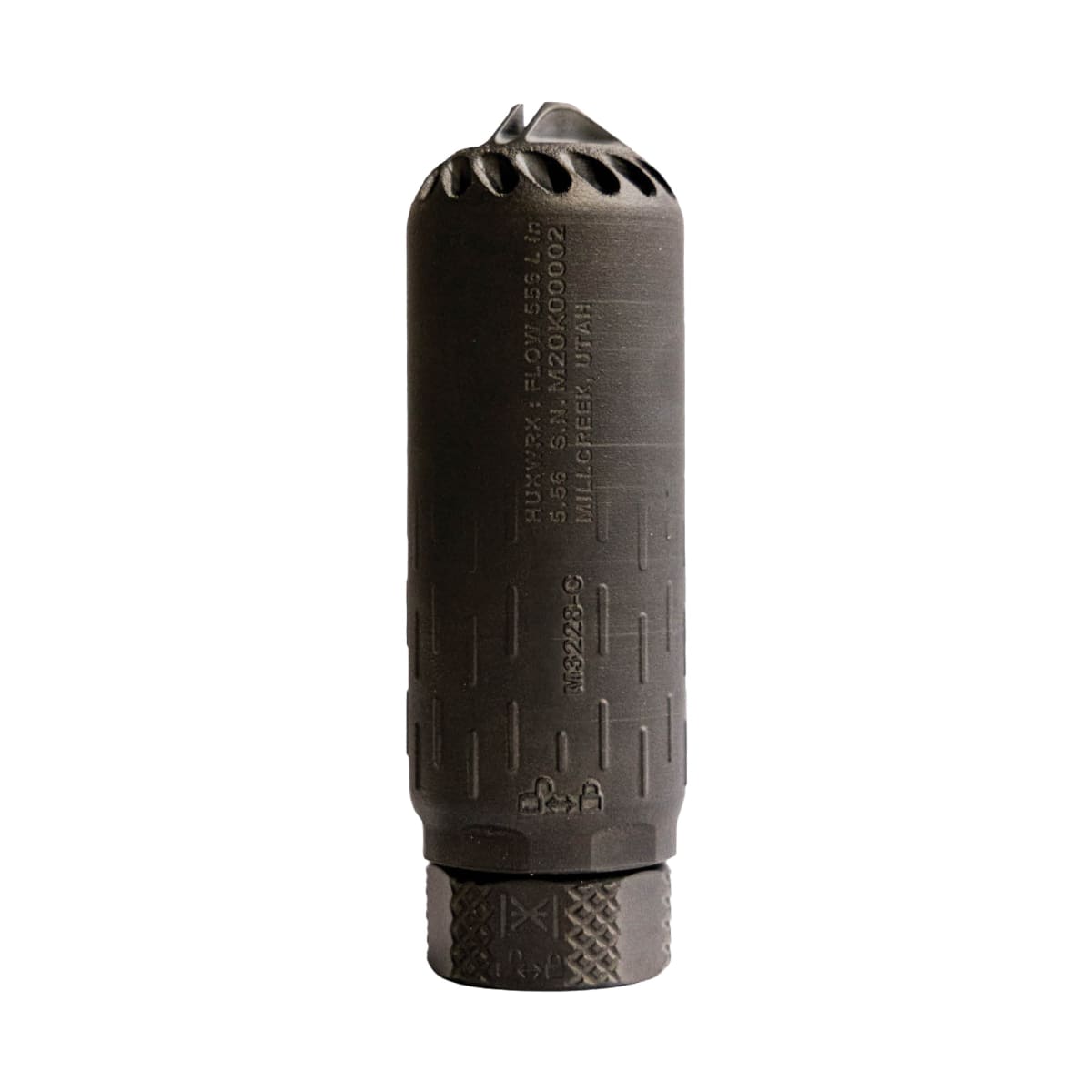 HUXWRX FLOW 556k L Black Magic Kit with 5.56 Quick-Detach 5.5" Inconel Suppressor and 1/2x28 Inconel Flash Hider M3819 - Main Image