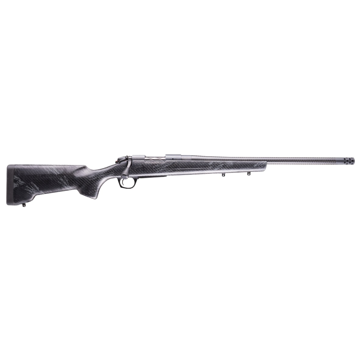 Bergara B14 Cima CF 7 PRC 22" 1:8 Threaded 5/8x24 Carbon Fiber Bbl w/ Omni Muzzlebrake & Fluted Bolt Rifle B14LM12013CF