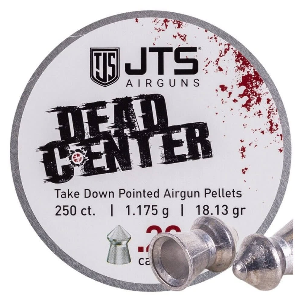 JTS Dead Center Precision .22 Cal 1.175g (18.13gr) Pointed Pellets (250 ct) Bulk Package JAC108 - Main Image