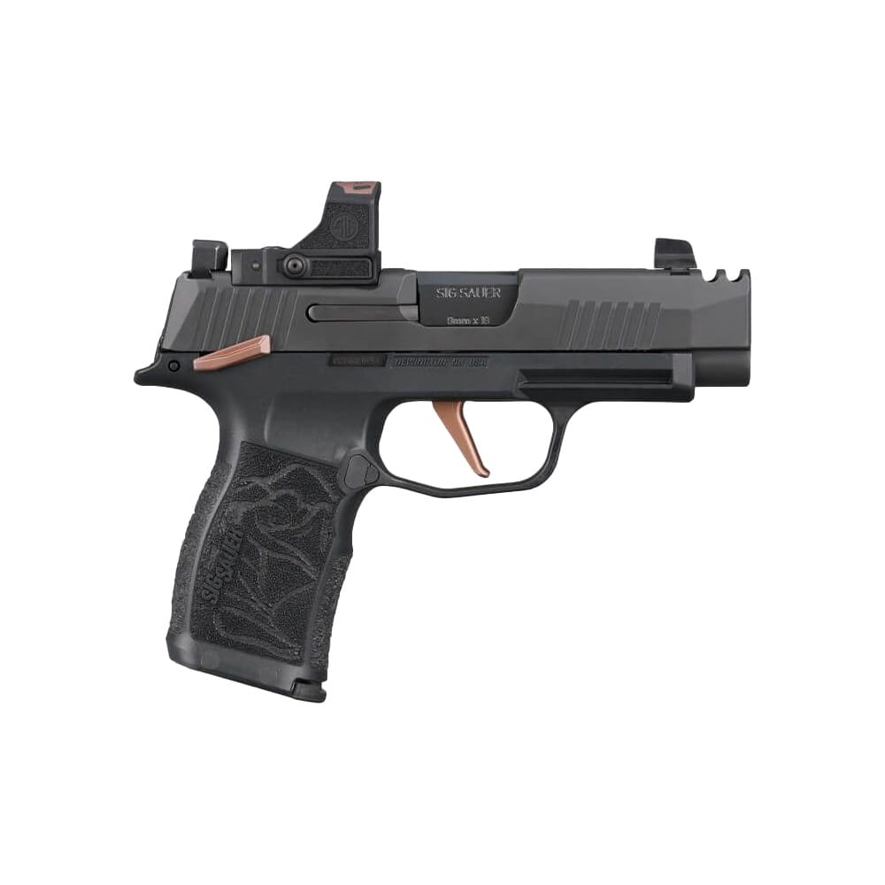 Sig Sauer P365 Rose Romeo-RS XL Compact 9mm 3.1" BblBlack/Rose Gld MS Striker Compact 3MOA Dot Pistol w/(2) 12rd Steel Mags 365XL-9-ROSE-MS-RS