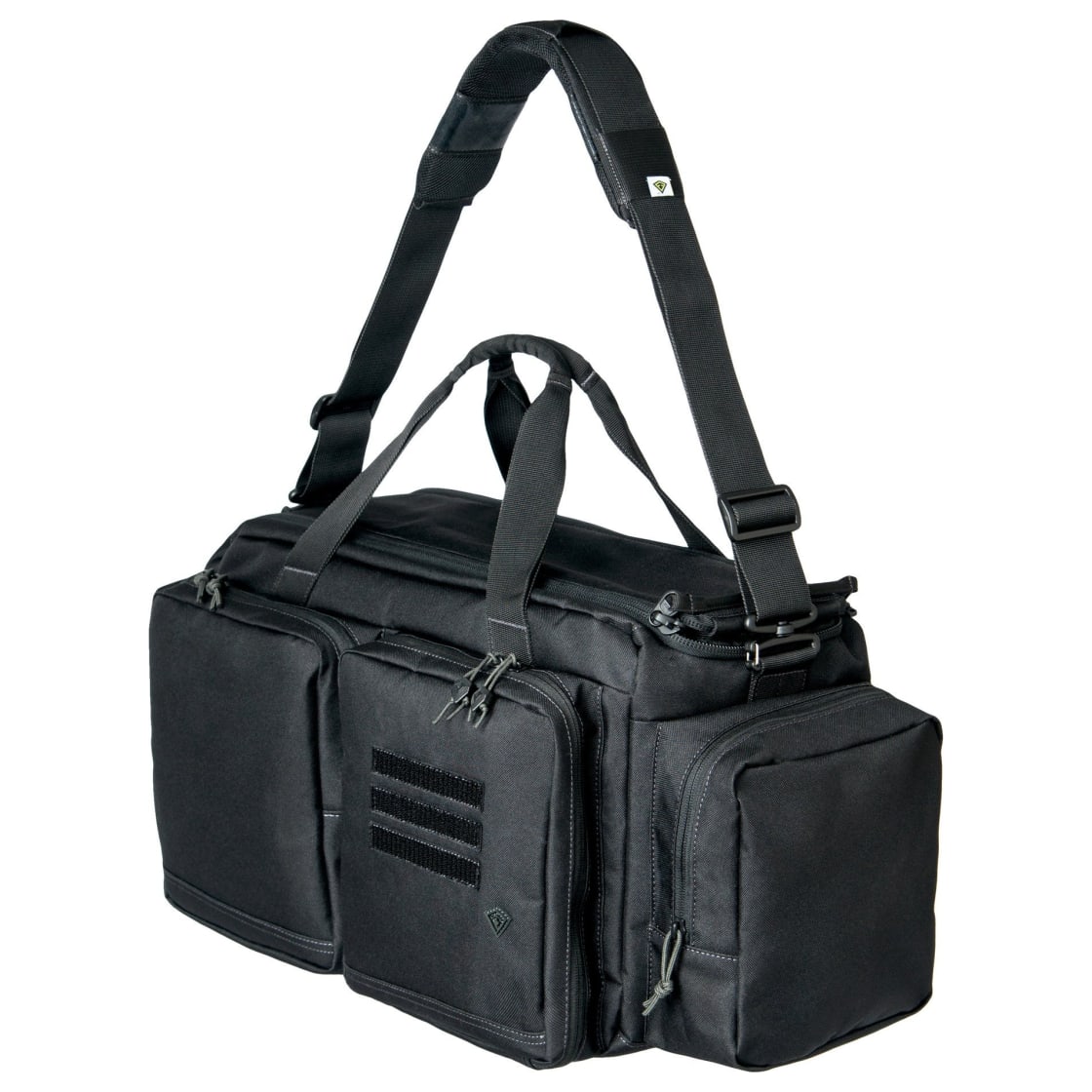First Tactical Recoil Range Bag 40L Black w/ Pull-Out Carrier & YKK Zippers 180000-019-1SZ - Main Image