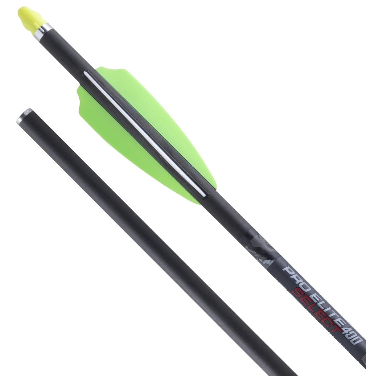 TenPoint Pro Elite 400 Select 20" Alpha-Nock HP .001" Yellow Carbon Arrows 6pk HEA-670.6 - Main Image