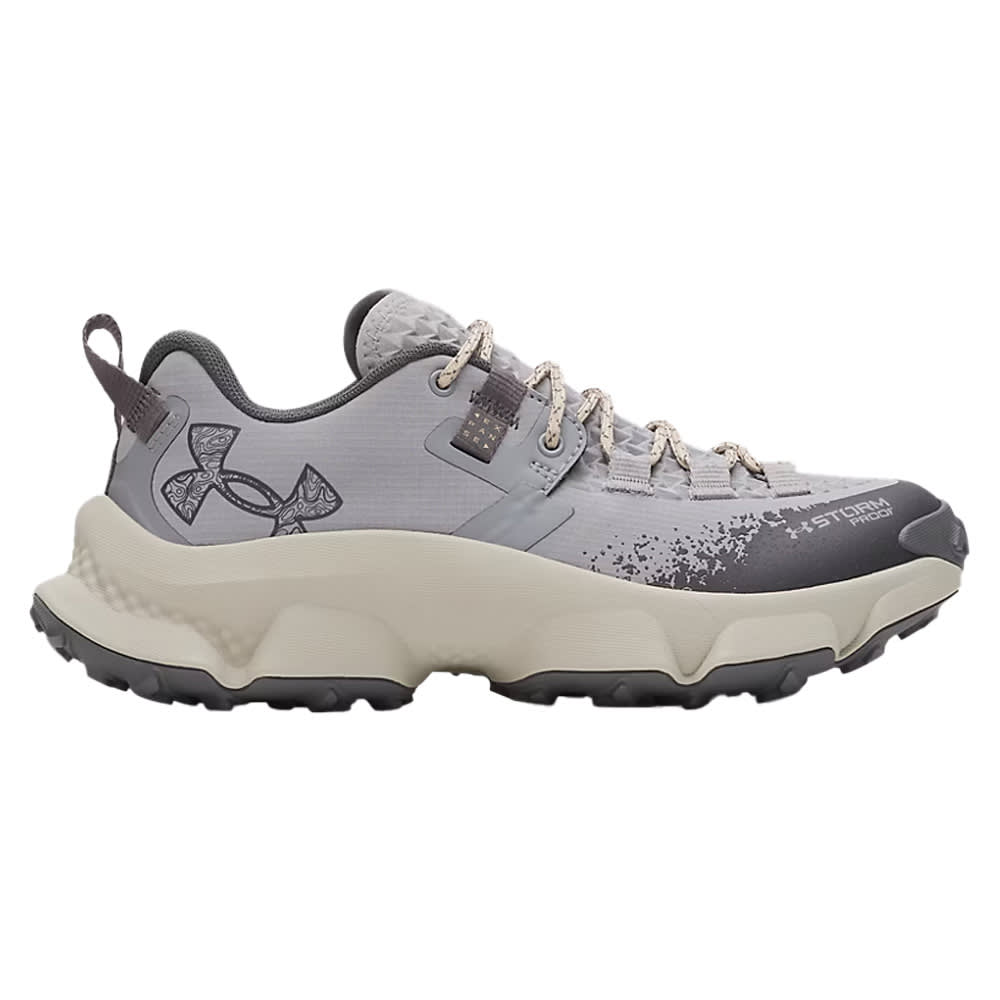 Under Armour Women's Charged Expanse Low Waterproof Outdoor Sneakers Steel/Khaki Base/Castlerock 6000769-03500 - Main Image
