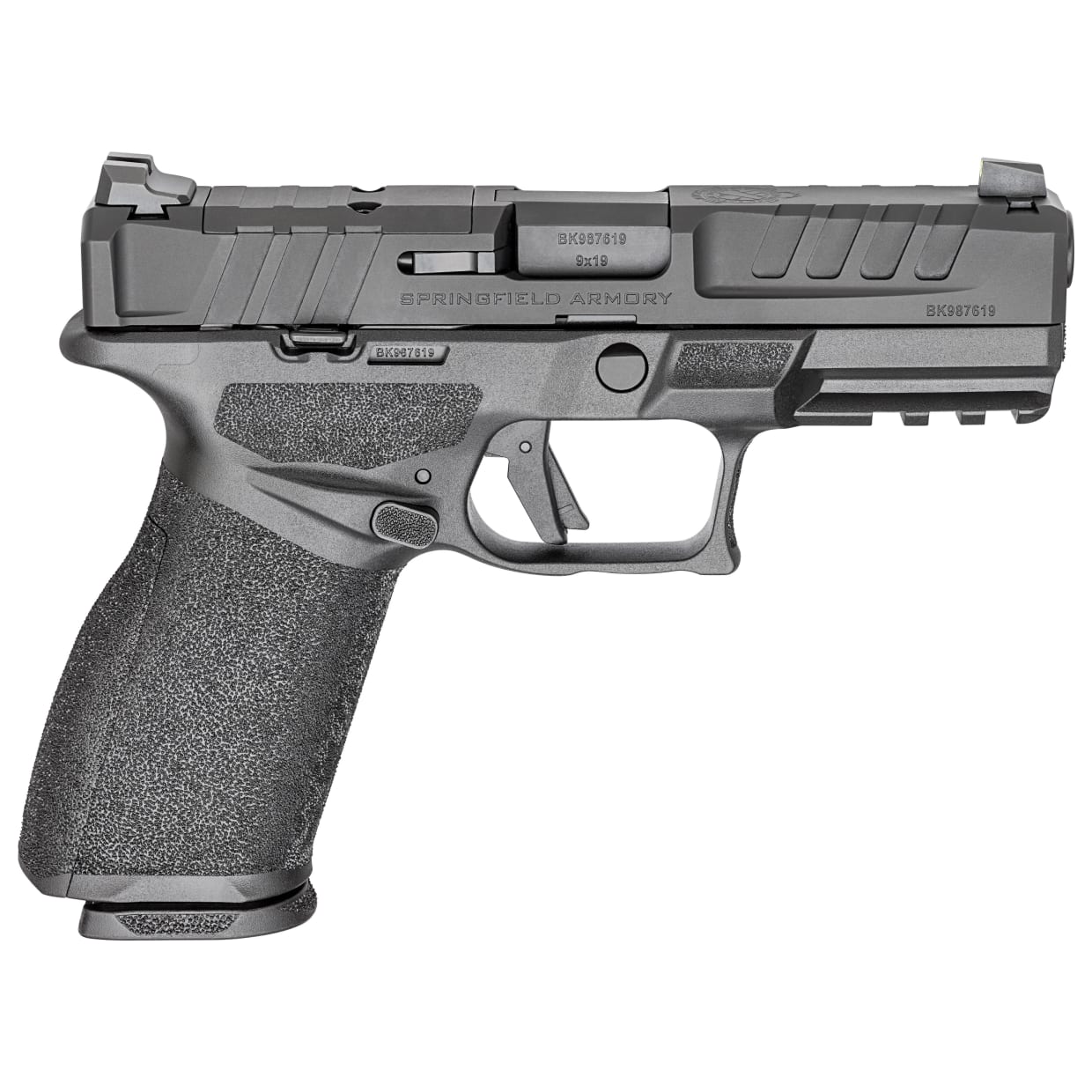 Springfield Armory Echelon 4.0FC 9mm 4" Bbl Black Handgun w/ U- Dot Tritium Sights, 2x15rd Mags EC9409BFC-U-15 - Main Image