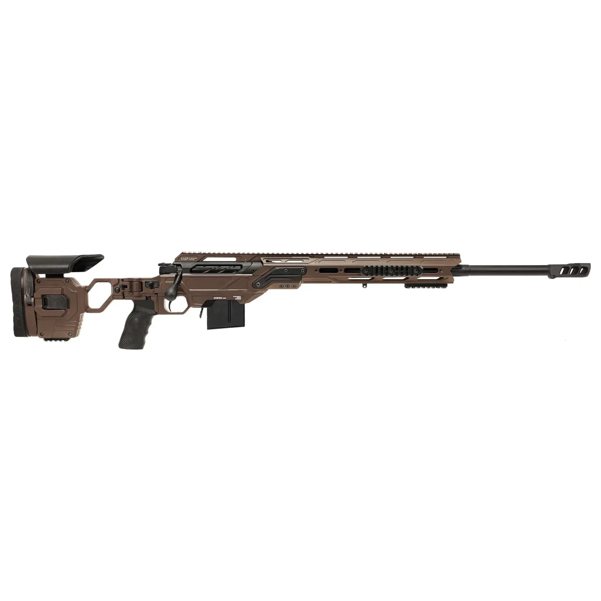 Cadex Defense CDX-MC Kraken 7 PRC 26" 1:8 Bbl Skeleton Folding Stock Tactical Bolt KnobHybrid Stealth Shadow Rifle CDXMC-KRKN-7PR-26-BS30-I2B1N-HSB - Main Image