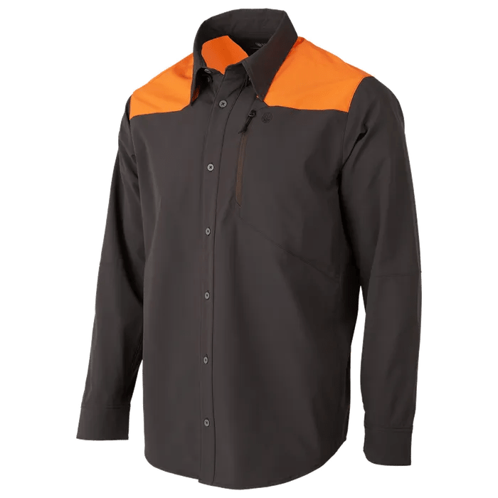 Beretta Ozark Tech Shirt Brown Bark/Orange 3XL LU332T244508C4XXXL