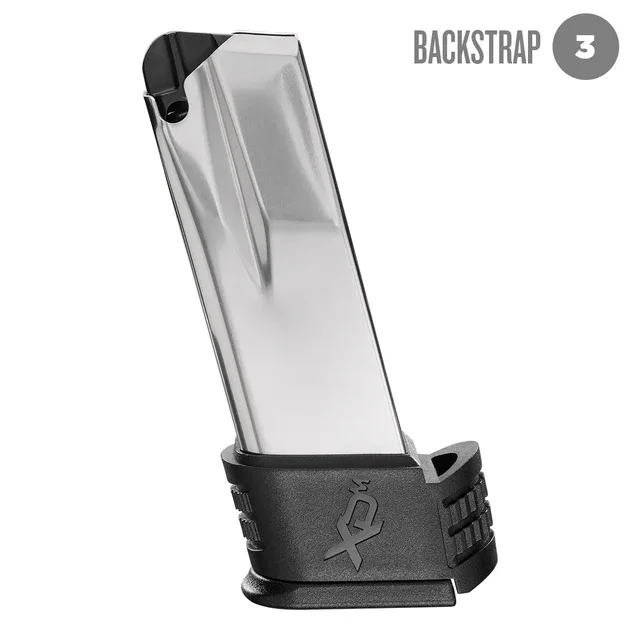Springfield Armory XD(M) 9mm 19rd Black Compact Magazine w/Sleeve for Backstrap 3 XDM50193 - Main Image