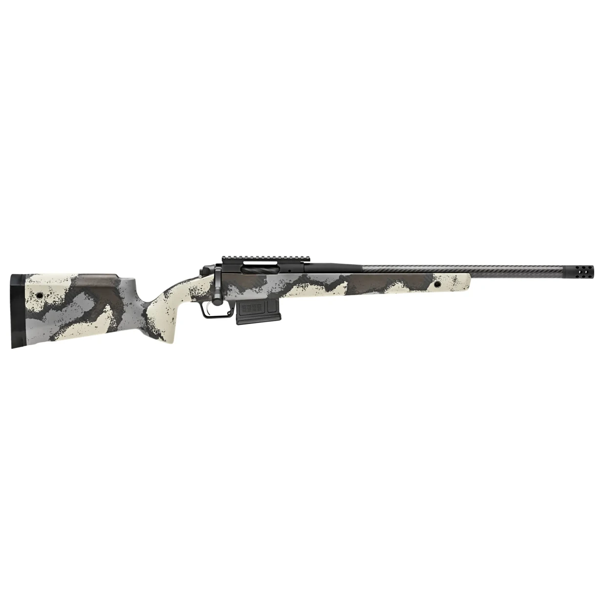 Springfield Armory Model 2020 Waypoint 6mm Creedmoor 20" Carbon Fiber Bbl Ridgeline Rifle w/ Carbon Fiber Stock, Pc Rail, 1x5rd AICS Mag BAW9206CMCFD - Main Image